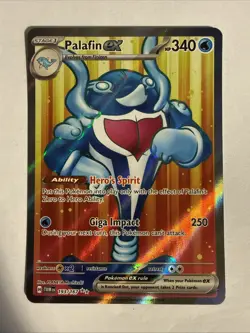 2024 Pokemon Scarlet and Violet Twilight Masquerade #193 Palafin ex UR - Image 1