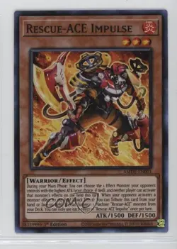 Rescue-ACE Impulse 1st Ed. YuGiOh Amazing Defenders #AMDE-EN001 - Image 1