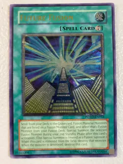 YGO Power of the Duelist Future Fusion POTD-EN044 Ultimate Rare Unlimited HP GD - Image 1