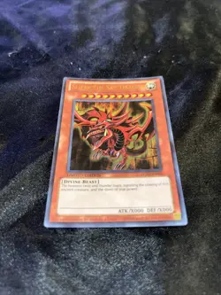 Yu-Gi-Oh! Slifer the Sky Dragon LC01-EN002 Legendary Collection LE Ultra Rare - Image 1