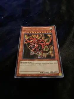 Yu-Gi-Oh! Slifer the Sky Dragon LC01-EN002 Legendary Collection LE Ultra Rare - Image 2