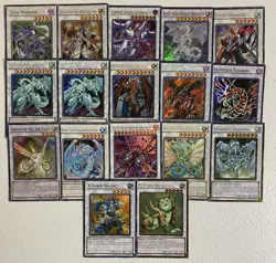 Yu-Gi-Oh YGO Mixed Synchro Lot 17 Cards Secert Ultra Gold Super Rare DMG/HP/MP - Image 1