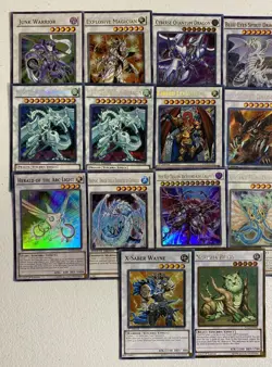 Yu-Gi-Oh YGO Mixed Synchro Lot 17 Cards Secert Ultra Gold Super Rare DMG/HP/MP - Image 2