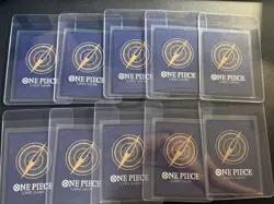 【Set of 10】One Piece Luffy Promo Card ST21-014 Magazine Card only Japanese - Image 2