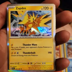 Zapdos 65/167 Holo NM Scarlet & Violet (Twilight Masquerade) Pokemon Card - Image 1