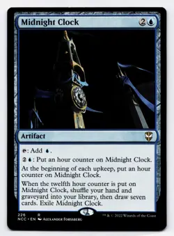 Midnight Clock [226] NCC Rare Non-Foil [MTG Card English] - Image 1