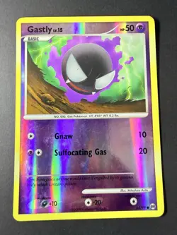 Pokemon TCG Gastly Arceus Card 64/99 Regular Common - Image 1