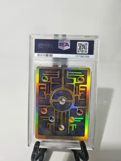 2000 Pokemon Ancient Mew PSA 5 EX Pokemon Movie Game Promo Double Holo Card - Image 3