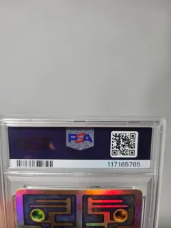 2000 Pokemon Ancient Mew PSA 5 EX Pokemon Movie Game Promo Double Holo Card - Image 4