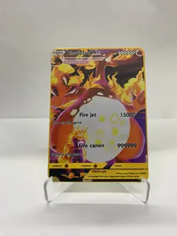 Charizard Vmax Gold Metal Pokemon Card-Collectible Gift Display！PRETTY - Image 1