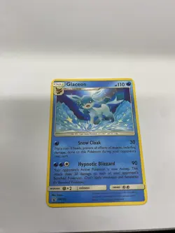 Glaceon Gold Metal Pokemon Card-Collectible Gift Display！Christmas PRETTY - Image 1