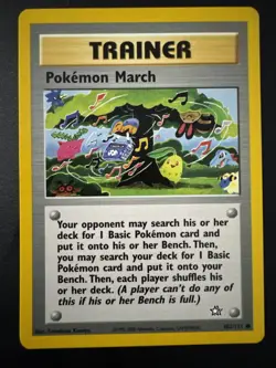 Pokemon Neo Genesis Trainer March 2000 102/111 Common Vintage Card - Image 1
