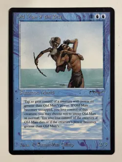 Old Man Of The Sea Arabian Nights LP Light Play MTG Magic The Gathering - Image 1