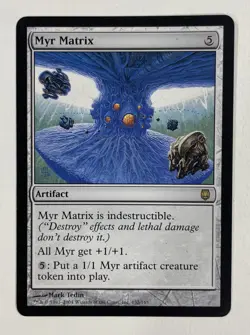 Myr Matrix Darksteel Near Mint NM MTG Magic The Gathering D - Image 1