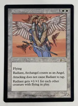 Radiant Archangel Urzas Legacy LP Light Play MTG Magic The Gathering - Image 1