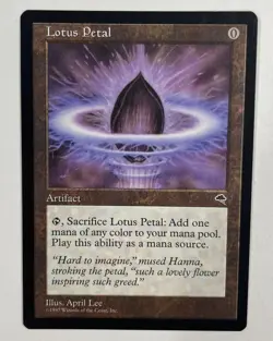 Lotus Petal Tempest Near Mint NM MTG Magic The Gathering - Image 1