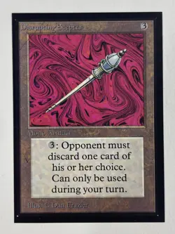 Disrupting Scepter CE Near Mint NM MTG Magic The Gathering - Image 1