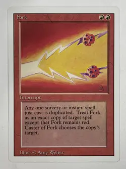 Fork Unlimited Near Mint NM MTG Magic The Gathering - Image 1