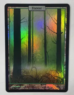 Forest Full Art Foil Near Mint NM MTG Magic The Gathering - Image 1