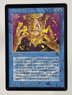 Power Sink Alpha Near Mint NM MTG Magic The Gathering A - Image 1