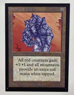 Gauntlet Of Might CE Near Mint NM MTG Magic The Gathering - Image 1
