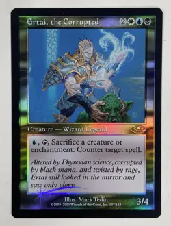 Ertai The Corrupted Foil Planeshift LP Light Play MTG Magic The Gathering - Image 1