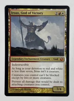 Iroas, God Of Victory Journey Into Nyx Near Mint NM MTG Magic The Gathering A - Image 1