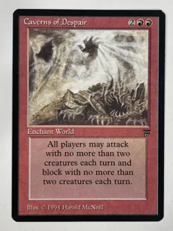 Caverns Of Despair Legends Near Mint NM MTG Magic The Gathering - Image 1