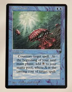 Mana Drain Legends Near Mint NM MTG Magic The Gathering - Image 1