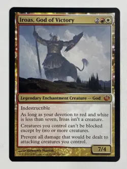 Iroas, God Of Victory Journey Into Nyx Near Mint NM MTG Magic The Gathering B - Image 1
