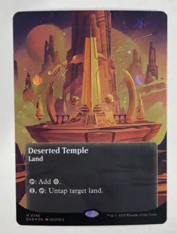 Deserted Temple Foil Edge Of Eternities Near Mint NM MTG Magic The Gathering - Image 1