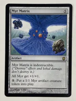 Myr Matrix Darksteel Near Mint NM MTG Magic The Gathering A - Image 1