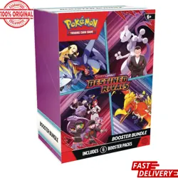 Pokemon Scarlet & Violet Destined Rivals Booster Box 6 Packs Sealed PREORDER - Image 1