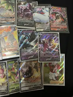 Pokemon 32 Cards Lot Full Art GX Vmax V Umbreon Mew Evolving Skies Fusion Strike - Image 5