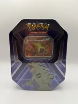 Tyranitar Triple Whammy Collectors Tin - Pokemon TCG - Factory Sealed - Image 1