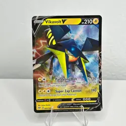 Vikavolt V 060/189 Holo Ultra Rare Darkness Ablaze Pokemon TCG - Image 1