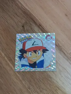 Ash Pokemon 1999 ArtBox Series 1 Stickers # Pr18 Vintage Holo Foil - Image 2
