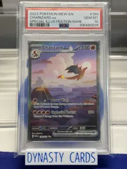 PSA 10 GEM MT 💎 - Charizard ex 199/165 - Pokemon 151 Special Illustration Rare - Image 1