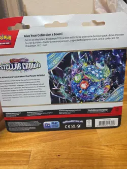 Pokemon TCG Scarlet & Violet: Stellar Crown 3-Pack Blister Latias Promo - Image 2
