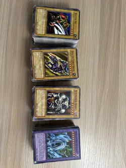 Lot of 500+ Old School Vintage Yugioh Cards, including HOLOS - Image 1