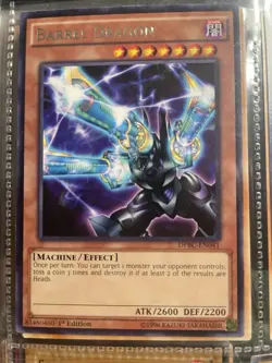 Yugioh - Barrel Dragon (Rare) (1st Edition) - DPBC-EN041 (P) - Image 1