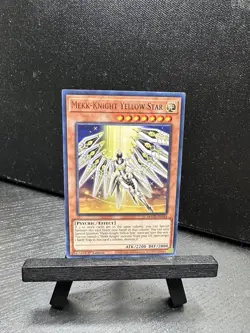 Mekk-Knight Yellow Star MAZE-EN044 YuGiOh Maze of Memories 1ST EDITION (rare) - Image 1