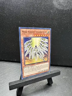 Mekk-Knight Yellow Star MAZE-EN044 YuGiOh Maze of Memories 1ST EDITION (rare) - Image 2