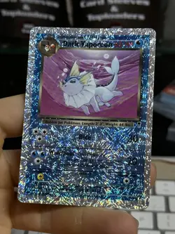 Dark Vaporeon 9/110 Legendary Collection 2002 Reverse Holo Pokemon Card TCG - Image 4