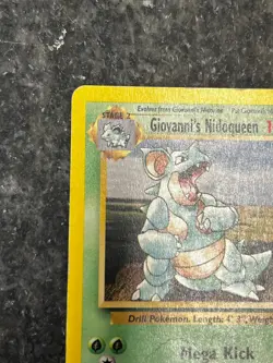 Giovanni's Nidoqueen 23/132 - Gym Challenge Rare Vintage Pokemon Card MP - Image 5