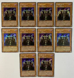 YGO 2002 Collectors Tin Lord of D. BPT-004 Lot of 10 Cards Secret Rare DMG-LP - Image 1