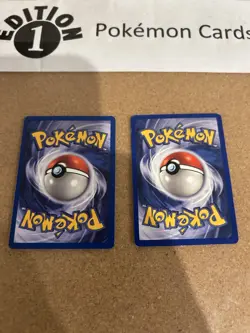 Metapod Shadowless + Butterfree 1st Edition Pokemon Card Lot Vintage WOTC - Image 2