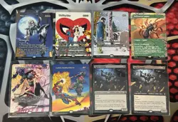 Mtg Magic Spider-Man Lot Of 8 Cards Rare - Image 1