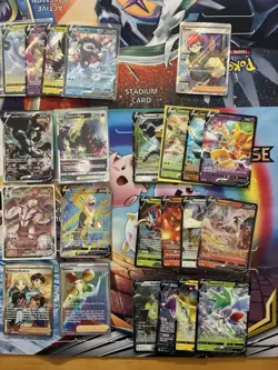 Pokemon Card Full Art Alt Art Fire Alakazam Urshifu Eevee Reshiram - Image 2