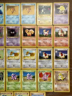 Vintage Pokemon Card Lot WOTC First Edition Shadowless 38 Cards - Image 3